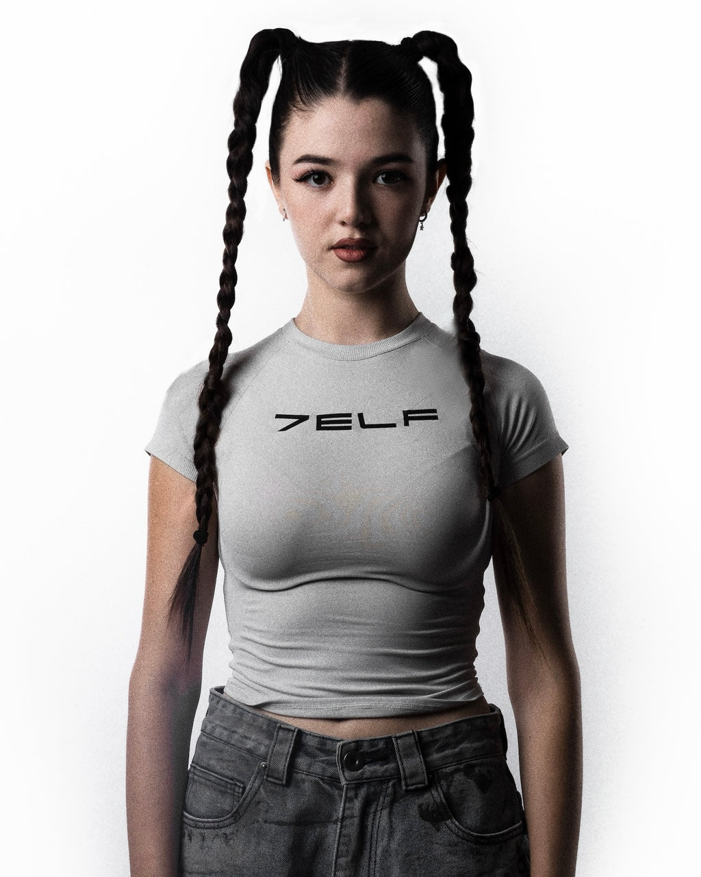 Seamless Gym Top - Beige